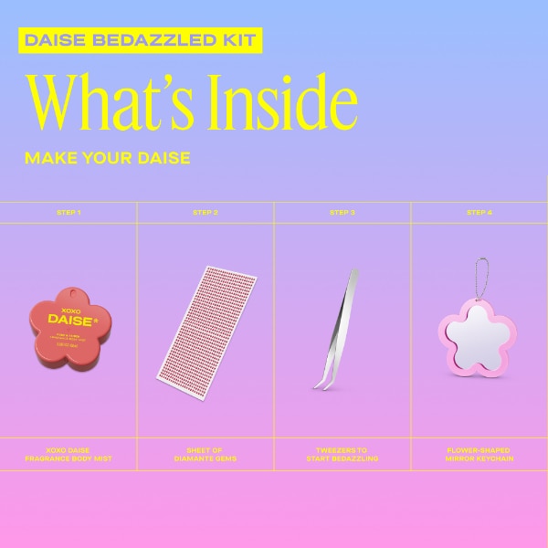 DAISE Xoxo Bedazzled Customisation Kit