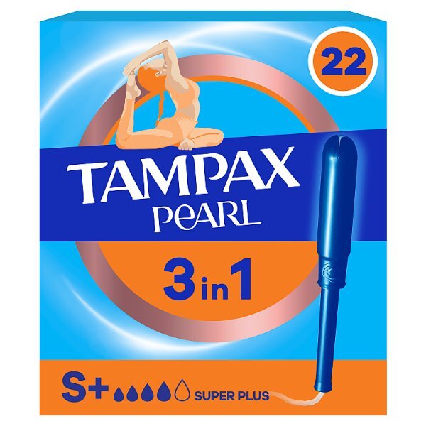 Tampax Pearl Super Plus (22 Ct)