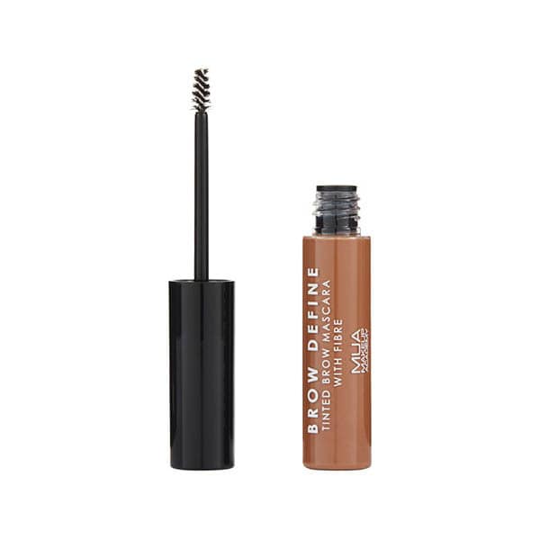 MUA Brow Define - Tinted Brow Mascara With Fibres Mid Brown