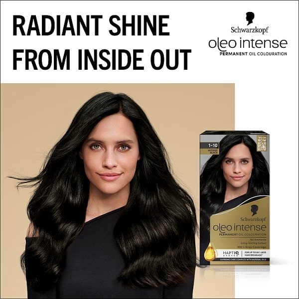 Schwarzkopf Oleo Intense 1-10 Intense Black Hair Dye