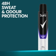 Sure Men Antiperspirant Deo Aerosol Essential Active 200ml