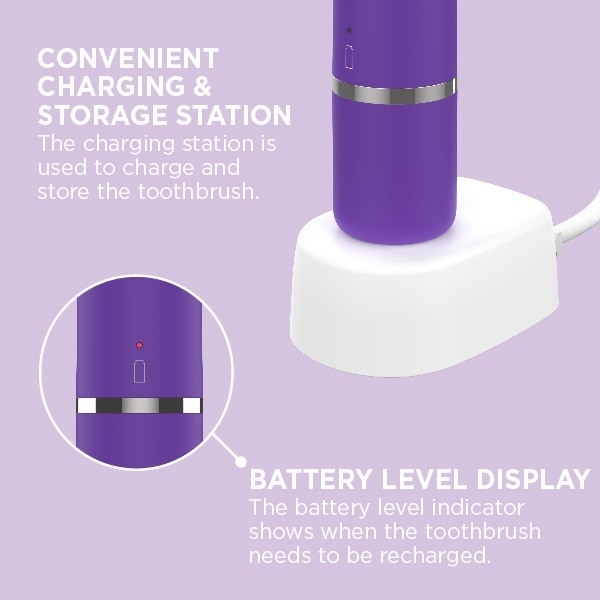 Pro Care Purple Infinity Electric Toothbrush