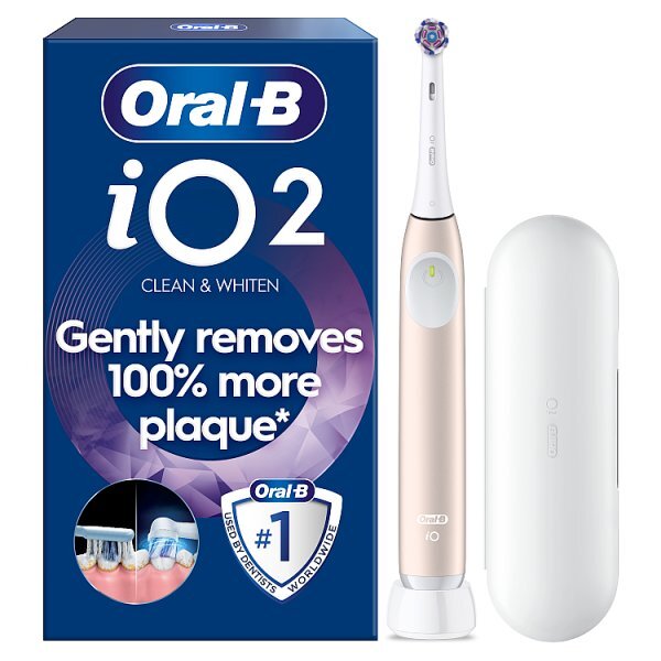 Oral-B iO2 Calm Pink Electric Toothbrush Whitening Edition