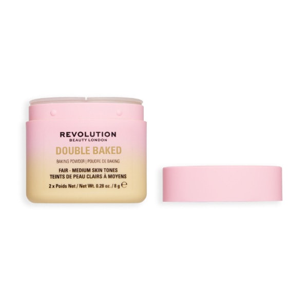 Revolution Double Baked Loose Powder Fair To Medium