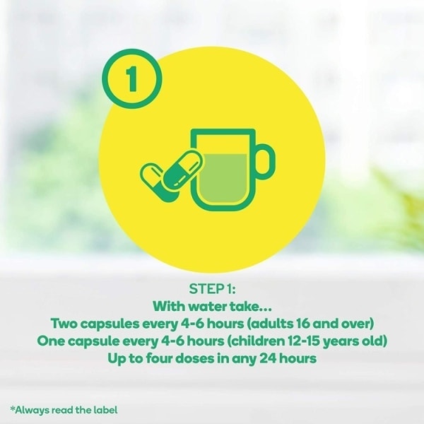 Lemsip Mucus Cough & Cold Capsules 16s