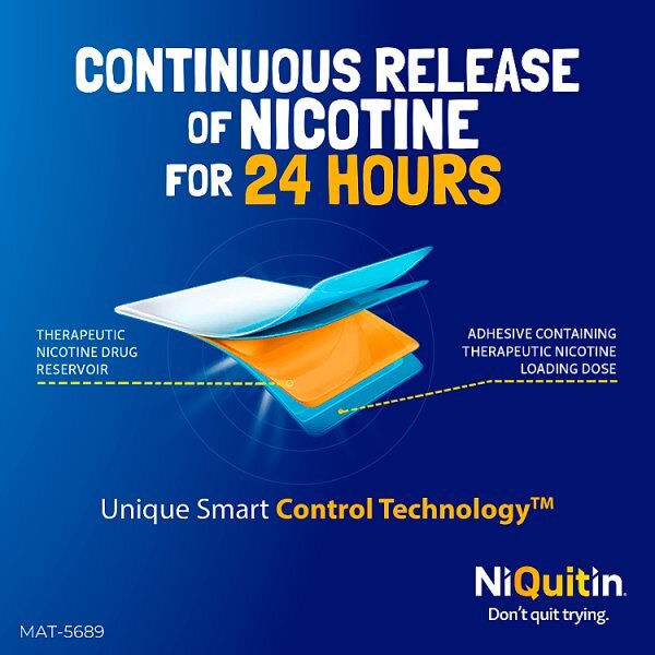 NiQuitin 7mg Step 3- 7 Nicotine Patches- Stop Smoking Aid