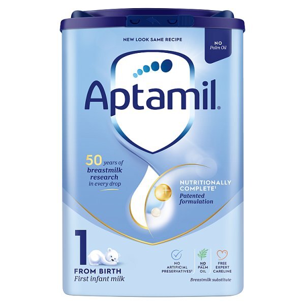 Aptamil 1 First Baby Milk Formula Powder from Birth 800g