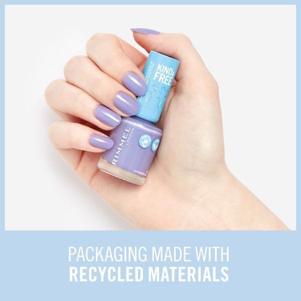 Rimmel Kind & Free Clean Nail Polish Oxygen Wave