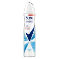 Sure Antiperspirant Deodorant Aerosol Nonstop Cotton 250ml