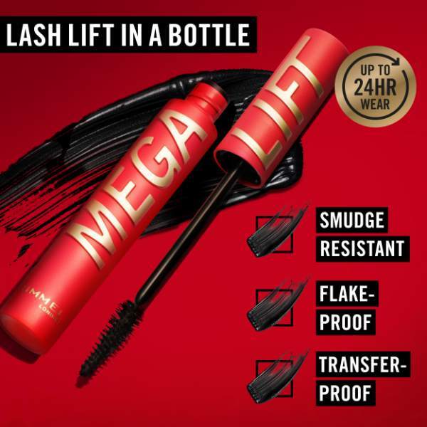 Rimmel Thrill Seeker Mega Lift Mascara Black