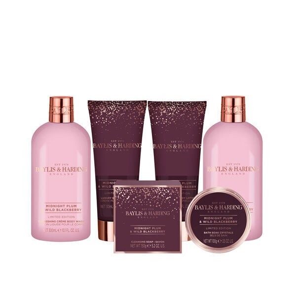 Baylis & Harding Midnight Plum & Berry 5 Piece Gift Set