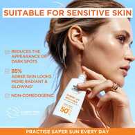 Ambre Solaire Super Uv Face Fluid Vitamic C