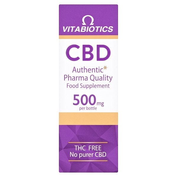 Vitabiotics Brains Cbd 500Mg 30 Ml