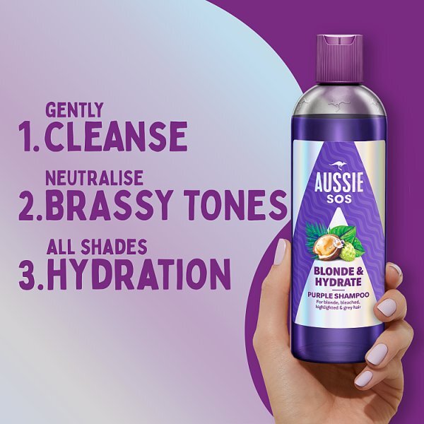 Aussie&nbsp;Blonde&nbsp;&&nbsp;Hydrate&nbsp;Purple&nbsp;Shampoo&nbsp;300ml