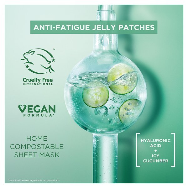 Garnier Anti?Fatigue Hyaluronic Acid & Cucumber Jelly Eye Patches