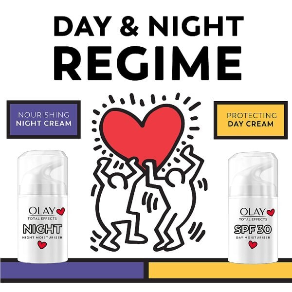 Keith Haring - Olay Total Effects Firming Night Cream 50ml