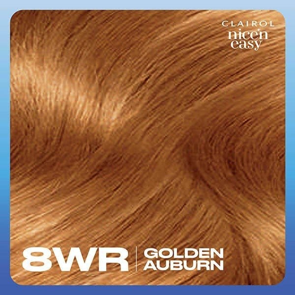 Clairol Nice'n Easy Hair Dye 8WR Golden Auburn