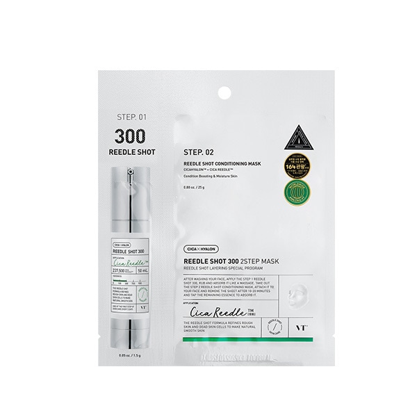 VT Cosmetics Reedle Shot 300 2-Step Mask
