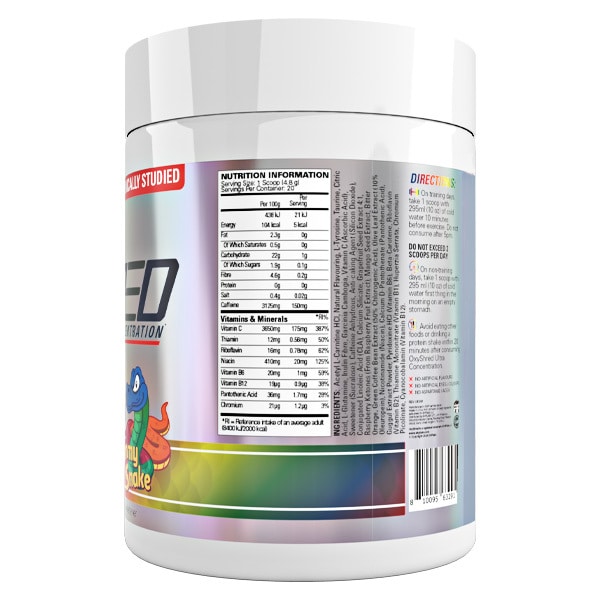 EHPlabs OxyShred Gummy Snake 20 Serve