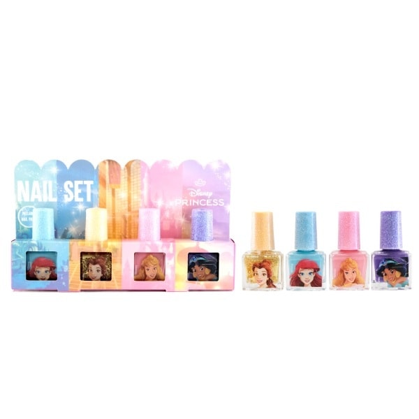 Disney Princess Nail Paints 4x 4ml