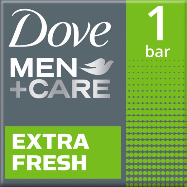 Dove Men+Care Body And Face Bar Soap Bar Extra Fresh 90G 1Pc