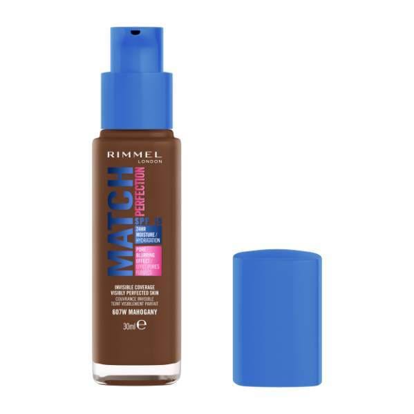 Rimmel Match Perfection Foundation 607W Mahogany SPF20