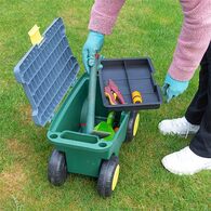 ST HELEN GARDEN TOOL CART AND SEAT
