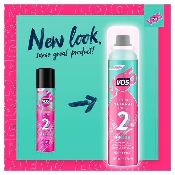 VO5 Flexible Hold Hair Spray 100ml