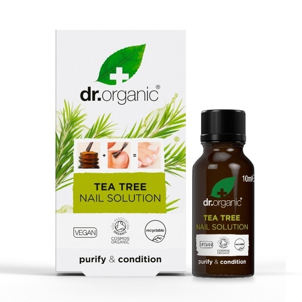 Dr Organic Tea Tree Nail Solution 10Ml