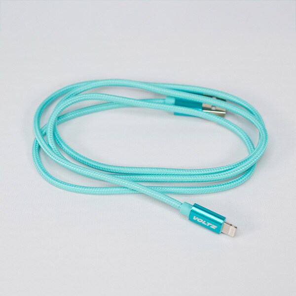 Voltz Usb To Lightning Cable Turquoise
