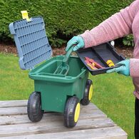 ST HELEN GARDEN TOOL CART AND SEAT