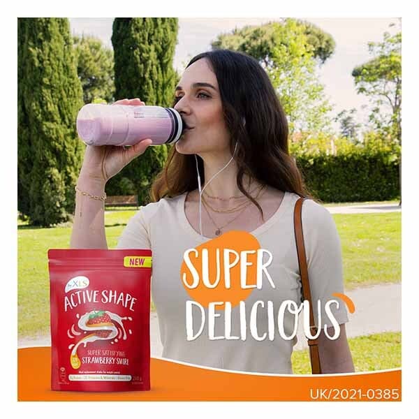 XLS Active Shake Strawberry Swirl 250g