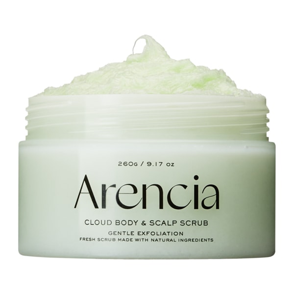 Arencia Fresh Cloud Body & Scalp Scrub Geranium & Primrose 260g