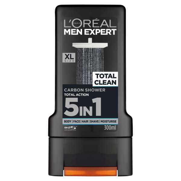 L'Oréal Men Expert Total Clean Shower Gel 300ml