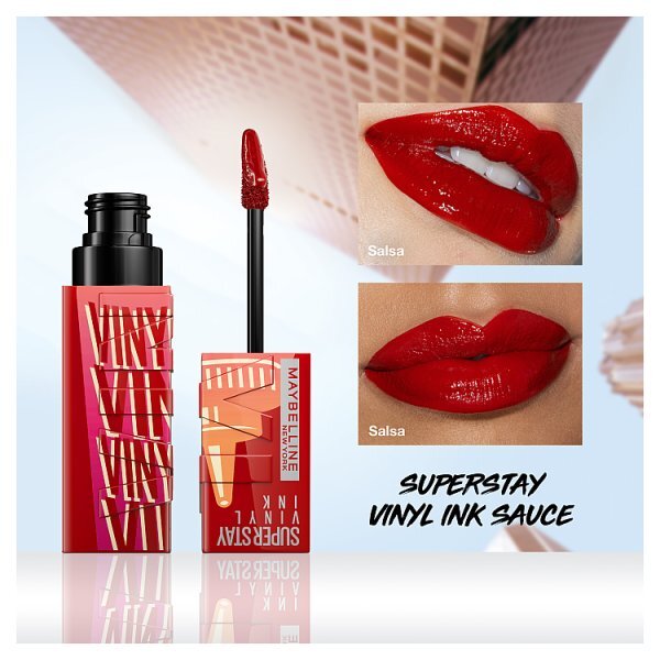 Maybelline Superstay Vinyl Ink Sauce Lipstick Pomodoro