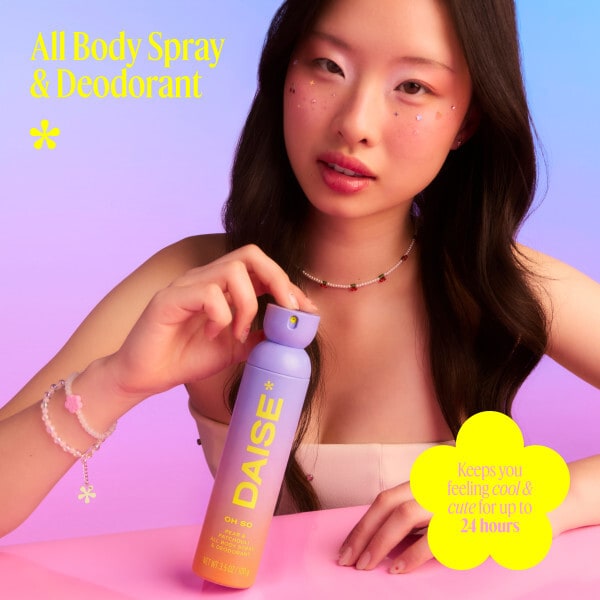 Daise All Body Spray & Deodrant Oh So 120ml