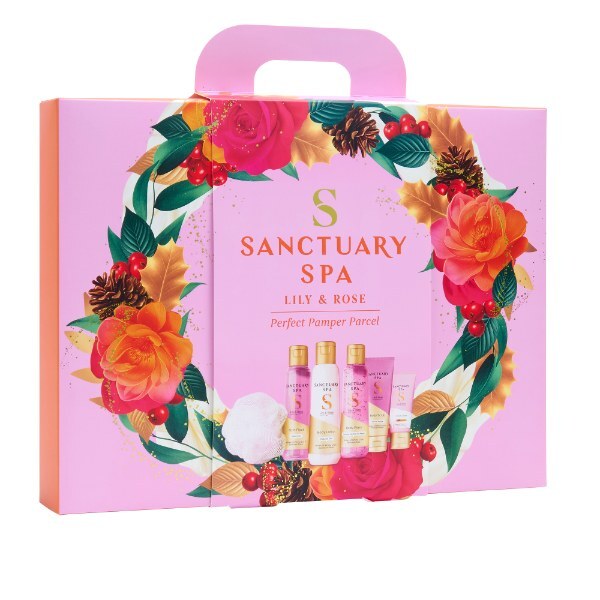 Sanctuary Spa Lily & Rose Pamper Parcel Gift Set