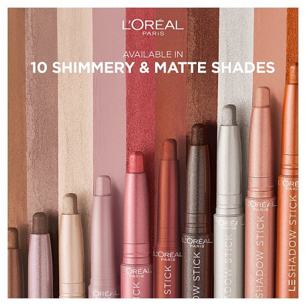 L'Oréal Paris Le Shadow Stick Eyeshadow, 115 Twinkly Rose