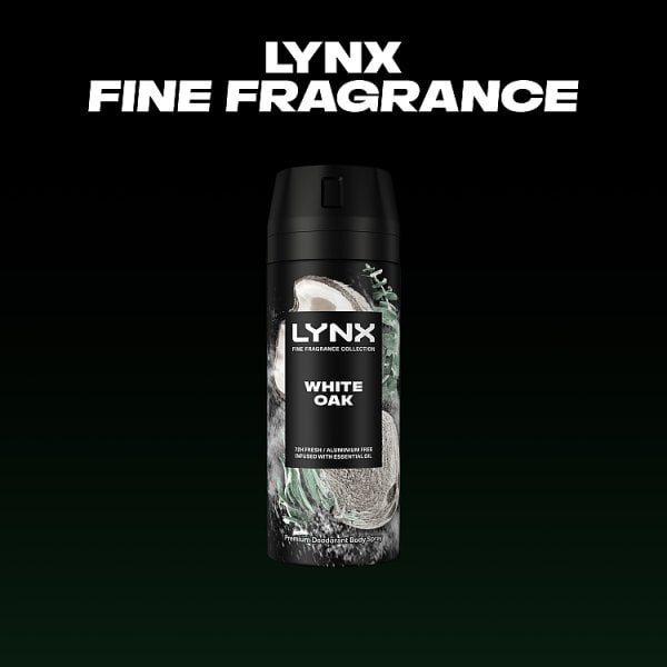 Lynx Fine Fragrance Collection White Oak Premium Body Spray 150 ml