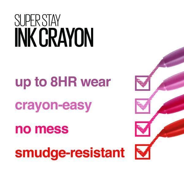 Maybelline Superstay Matte Crayon Lipstick 115 KnowNoLimit&nbsp;&nbsp;