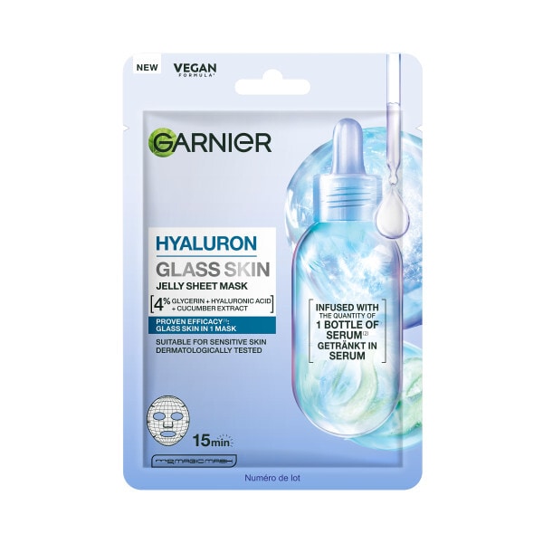 Garnier Hyaluron+ Glass Skin Jelly Face Mask