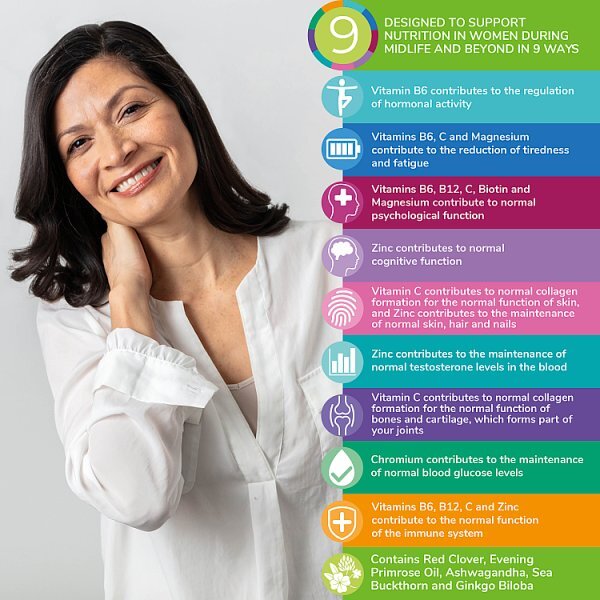 Health & Her Menopause Multi Nutrient Supplement