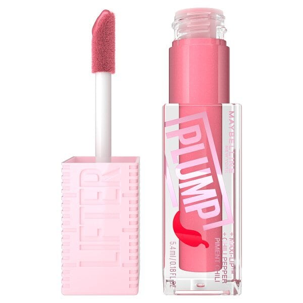 Maybelline Lifter Plump Lip Gloss 001 Blush Blaze