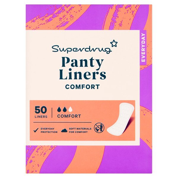 Superdrug Pantyliners Comfort x50