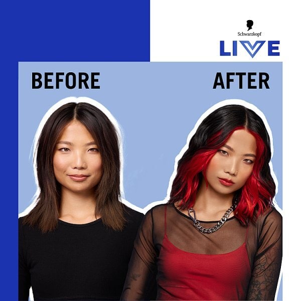 Schwarzkopf LIVE 092 Pillar Box Red Semi-Permanent Hair Dye