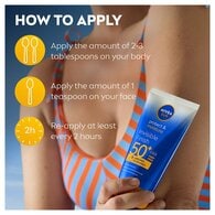 Nivea Sun Protect & Moisture Sun Cream Spf50+ 150Ml