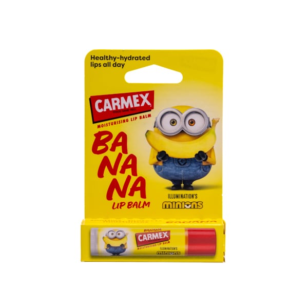 Carmex Minions Banana Lip Balm Stick SPF15 4.25G