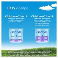 Clarityn Allergy 1mg/ml Syrup Mixed Berries Flavour 60ml