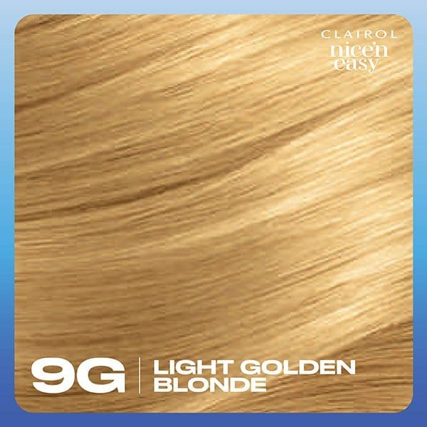 Clairol Nice'n Easy Hair Dye 9G Light Golden Blonde