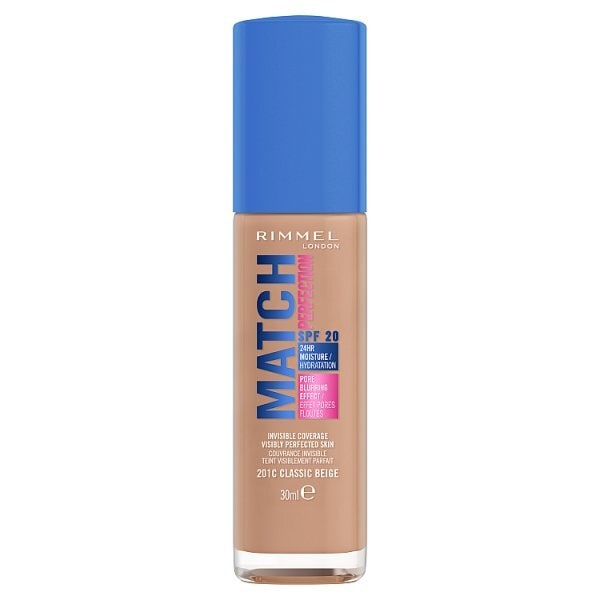 Rimmel Match Perfection Foundation 201C Classic Beige SPF20